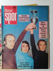 1975 SENESİ HAYAT SPOR DERGİLERİ LOTU...