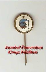 İSTANBUL ÜNİVERSİTESİ KİMYA FAKÜLTESİ ROZETİ....