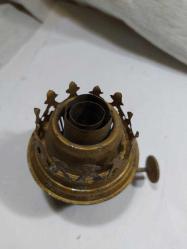 RF43----AVRUPA ÜRETİM ANTİKA SERAMİK GAZ LAMBASI MAKİNESİ-FİTİLİ YOK