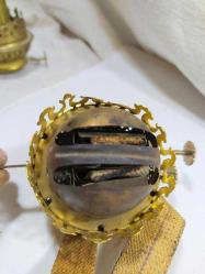 RF43----AVRUPA ÜRETİM ANTİKA SERAMİK GAZ LAMBASI MAKİNESİ-