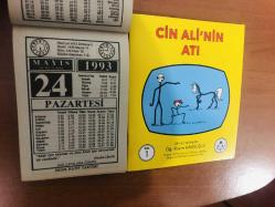 24 Mayıs 1993 orijinal İmam Hatip takvim yaprağı (Cin Ali kitabı hediyeli:)