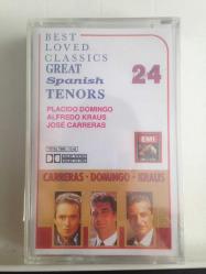 Best Loved Classics - Great Spanish Tenors / Turkey 1990 / ambalajında kaset / *Classical*