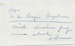 Kartvizit: Prof. Dr. Murat Dilmener - İ.Ü. İstanbul Tıp Fakültesi Klinik Mikrobiyoloji ve İnfeksiyon Hastalıkları Anabilim Dalı [Tıp Tarihi]