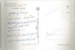 KARTPOSTAL - ZELVE CİVARINDA PERİ BACALARI - NEVŞEHİR  - ARKASI YAZILI - YENİ YIL KUTLAMA MESAJLI