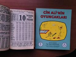 10 Kasım 1994 orijinal Fazilet takvim yaprağı (Cin Ali kitabı hediyeli:)