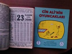 23 Kasım 1994 orijinal Fazilet takvim yaprağı (Cin Ali kitabı hediyeli:)
