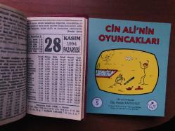 28 Kasım 1994 orijinal Fazilet takvim yaprağı (Cin Ali kitabı hediyeli:)