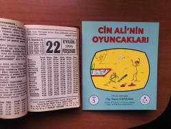 22 Eylül 1994 orijinal Fazilet takvim yaprağı (Cin Ali kitabı hediyeli:)
