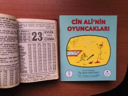 23 Eylül 1994 orijinal Fazilet takvim yaprağı (Cin Ali kitabı hediyeli:)