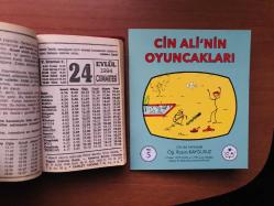 24 Eylül 1994 orijinal Fazilet takvim yaprağı (Cin Ali kitabı hediyeli:)