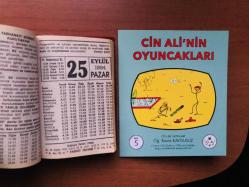 25 Eylül 1994 orijinal Fazilet takvim yaprağı (Cin Ali kitabı hediyeli:)