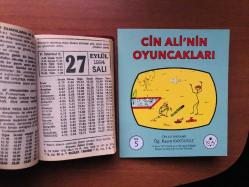 27 Eylül 1994 orijinal Fazilet takvim yaprağı (Cin Ali kitabı hediyeli:)