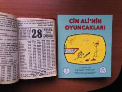 28 Eylül 1994 orijinal Fazilet takvim yaprağı (Cin Ali kitabı hediyeli:)