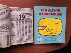 19 Ağustos 1994 orijinal Fazilet takvim yaprağı (Cin Ali kitabı hediyeli:)