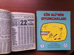 22 Ağustos 1994 orijinal Fazilet takvim yaprağı (Cin Ali kitabı hediyeli:)