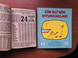 24 Ağustos 1994 orijinal Fazilet takvim yaprağı (Cin Ali kitabı hediyeli:)