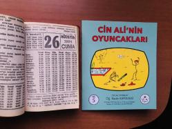 26 Ağustos 1994 orijinal Fazilet takvim yaprağı (Cin Ali kitabı hediyeli:)