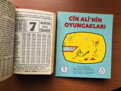 7 Mayıs 1994 orijinal Fazilet takvim yaprağı (Cin Ali kitabı hediyeli:)