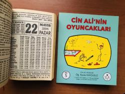 22 Mayıs 1994 orijinal Fazilet takvim yaprağı (Cin Ali kitabı hediyeli:)