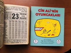 23 Mayıs 1994 orijinal Fazilet takvim yaprağı (Cin Ali kitabı hediyeli:)