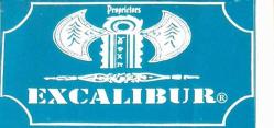 STICKER -YAPIŞKANLI ETİKET -  EXCALIBUR - BİLGİTEK SAHAF