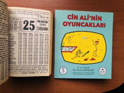 25 Mayıs 1994 orijinal Fazilet takvim yaprağı (Cin Ali kitabı hediyeli:)