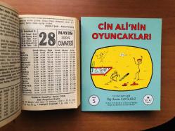 28 Mayıs 1994 orijinal Fazilet takvim yaprağı (Cin Ali kitabı hediyeli:)