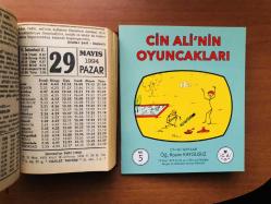 29 Mayıs 1994 orijinal Fazilet takvim yaprağı (Cin Ali kitabı hediyeli:)
