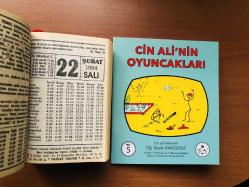 22 Şubat 1994 orijinal Fazilet takvim yaprağı (Cin Ali kitabı hediyeli:)