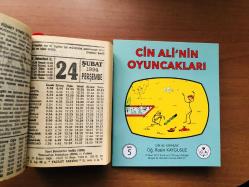 24 Şubat 1994 orijinal Fazilet takvim yaprağı (Cin Ali kitabı hediyeli:)