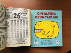 26 Şubat 1994 orijinal Fazilet takvim yaprağı (Cin Ali kitabı hediyeli:)