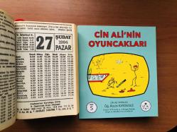 27 Şubat 1994 orijinal Fazilet takvim yaprağı (Cin Ali kitabı hediyeli:)