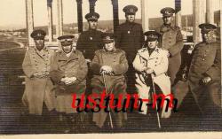 1935 YÜKSEK RÜTBELİ VE İSTİKLAL MADALYALI SUBAYLARIN HATIRA FOTOĞRAFI...