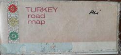 TURKEY ROAD MAP -  ÖLÇEK: 1: 1.1.850.000 - TURİSTİK TÜRKİYE HARİTASI
