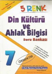 5 RENK YAYINLARI 7. SINIF DİN KÜLTÜRÜ VE AHLAK BİLGİSİ SORU BANKASI - YENİ 