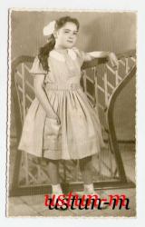 1961 TARİHLİ KIZ ÇOCUK FOTOĞRAFI...