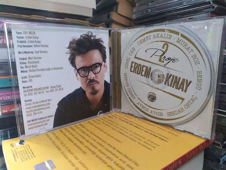 ERDEM KINAY PROJE 2 CD Efemera kitantik  554210100299 