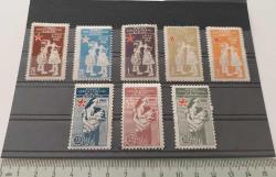 1955 TÜRKİYE ÇOCUK ESİRGEME KURUMU ŞEFKAT PULLARI MNH TAM SERİ 2024 KATALOK DEĞERİ;500.00TL ÇÇ2AA1