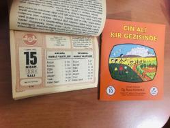 15 Nisan 1986 hediyelik orijinal Diyanet takvim yaprağı (Cin Ali kitabı hediyeli:)