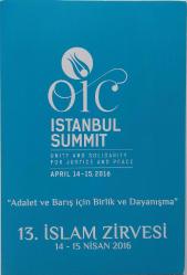 2016 İSTANBUL 13.İSLAM ZİRVESİ PORTFÖYÜ TAMTAKIR FULL CC1AA