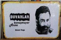 Efemera - Poster: Ahmet Kaya - Duvarlar Konuşmuyor Anne - kitantik - kitaLog
