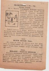 Takvim Yaprağı: Ebüzziya Takvimi 7 Mart 1947