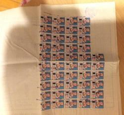 TÜRKİYE ŞEKER FABRİKALARI A.Ş. ERZURUM, ARALIK BÖLGESİ ORTAKÖY KÖYÜ 30 KİŞİNİN ALIM BORDROSU 1980Lİ YILLAR