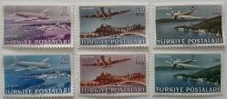 1949 UÇAK PULLARI TAM SERİSİ ORİJİNAL MNH P2BB2B 2024 KATALOK DEĞERİ;625.00TL NADİR