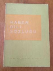 Haber Dili Sözlüğü - Ateş Sahaf