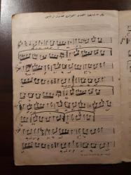 Osmanlıca Nota Defteri- Chamlı Skender defteri