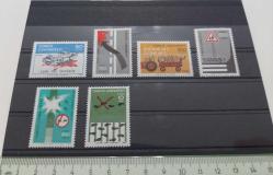 1977 TRAFİK KONULU SÜREKLİ SERİ-PLAKA YAZISIZ MNH TAM SERİSİ KATALOK,110.00TL DD2SS1