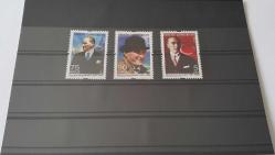 2009 ATATÜRK KONULU SÜREKLİ POSTA PULLARI MNH BBB3 TAM SERİ 2024 KATALOK DEĞERİ; 650.00TL