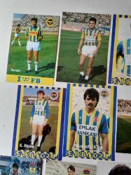 FENERBAHÇELİ ESKİ FUTBOLCULAR KARTPOSTAL LOTU...