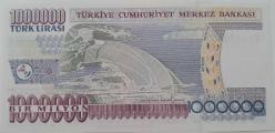 7.EMİSYON 3.TİP P14 TAKIM AYAĞI 1.000.000 TÜRK LİRASI P14957323 ÇİLL ÇOK NADİR KATALOK,2.000 DOLAR